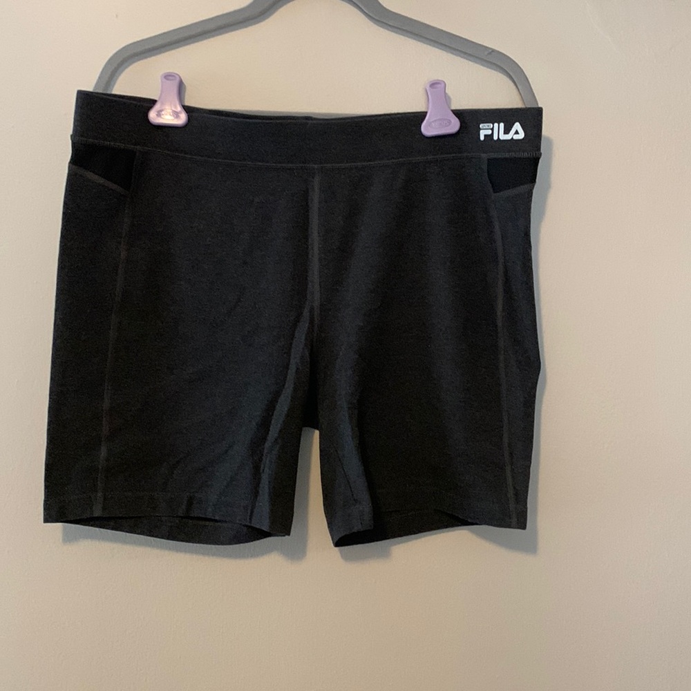 FILA Bike shorts. Charcoal.